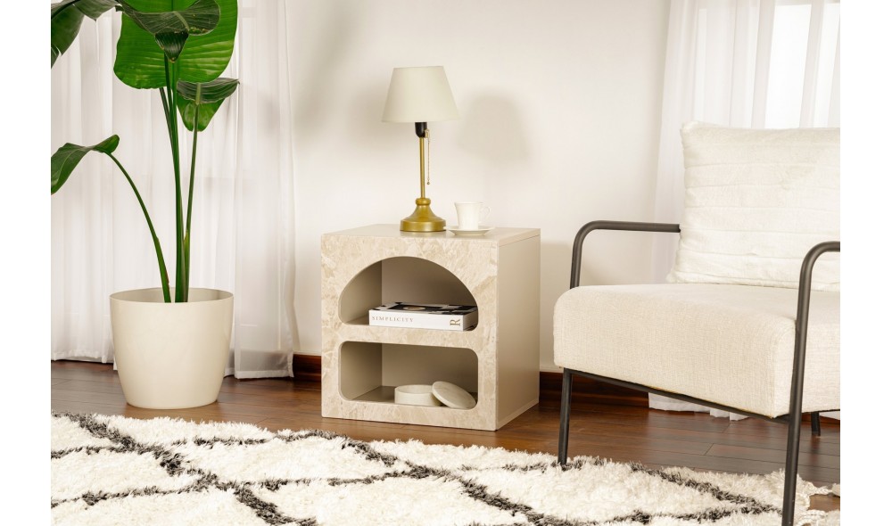 Noptiera, Lorin - Travertine, 50 x 50 x 40 cm