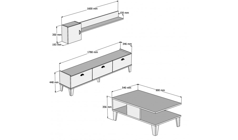 Set Mobila Sufragerie Sumer G5030