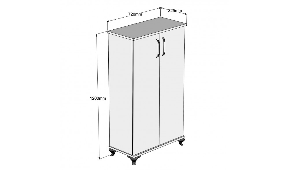 Pantofar, Ari, Nuc, 72 x 120 x 33 cm