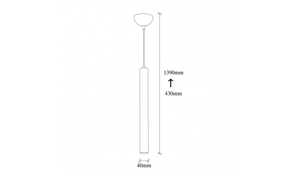 Candelabru Tempo - 2072 4 x 139 x 4 cm