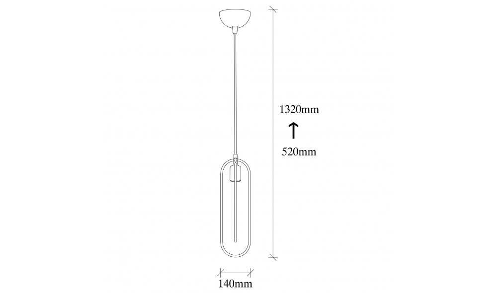 Candelabru Cerco - 2011 14 x 132 x 8 cm