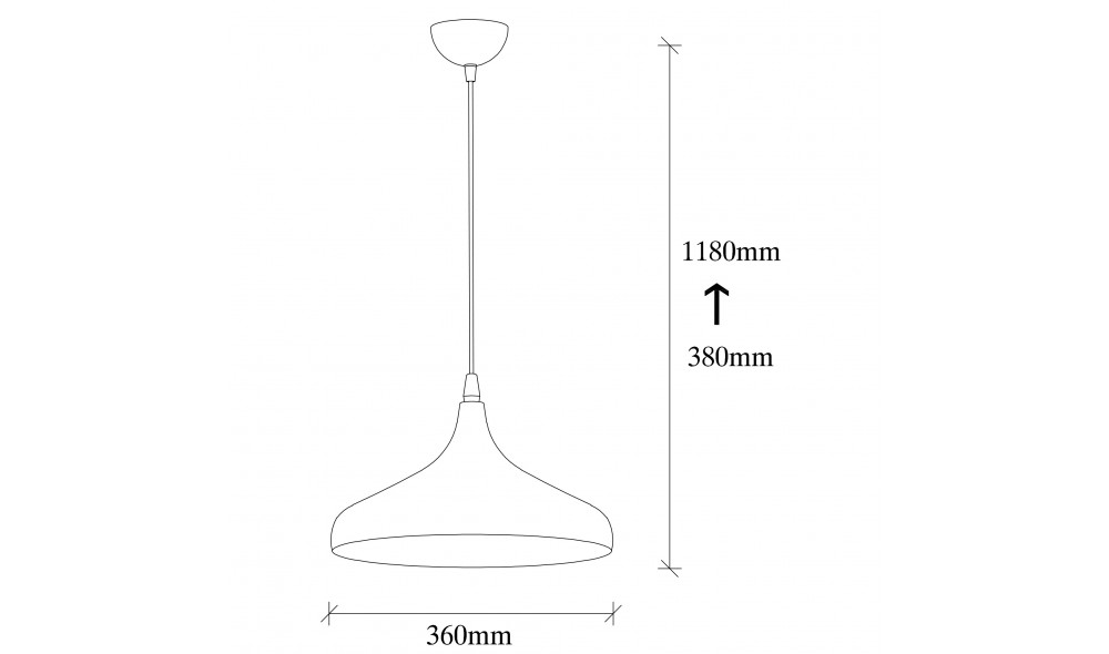 Candelabru Tatuaj - 2641 36 x 118 x 36 cm