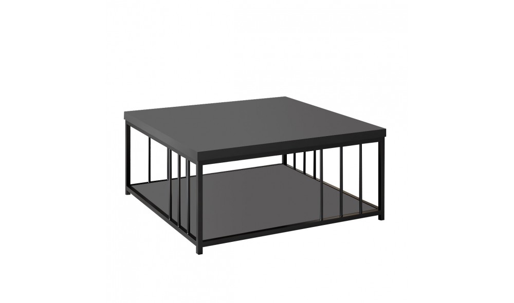 Masuta de cafea, Zenn, AntracitNegru, 90 x 40 x 90 cm