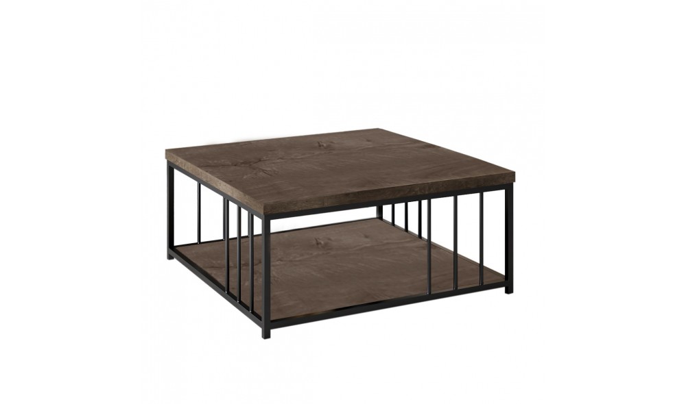 Masuta de cafea, Zenn, NucNegru, 90 x 40 x 90 cm