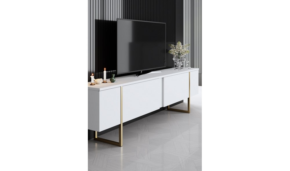 Set Mobila Sufragerie, Luxe, AlbAur, 160 x 80 x 35 cm