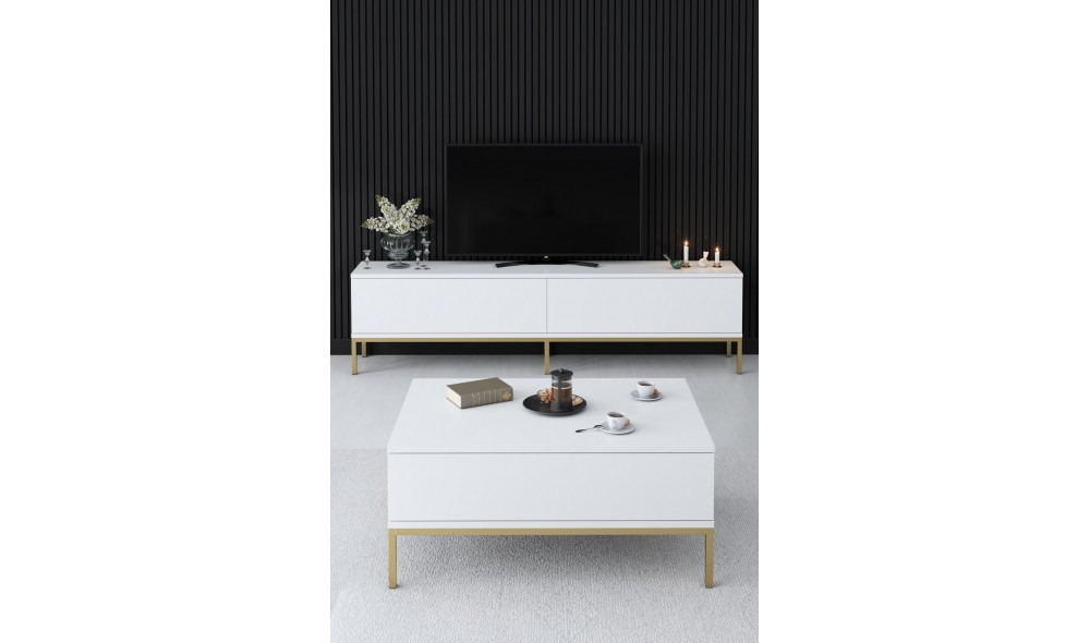 Suport TV, Lord, AlbAur, 180 x 47 x 30 cm