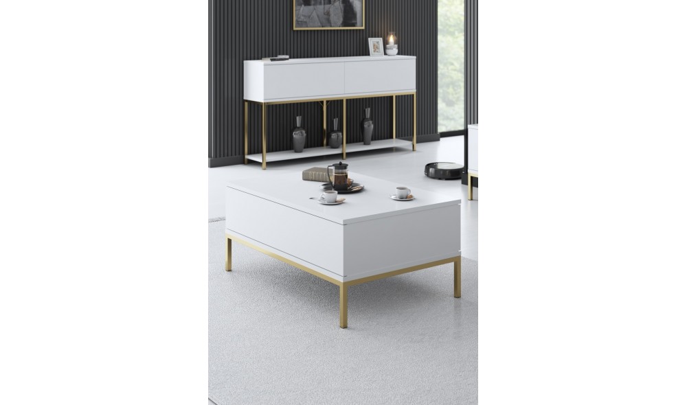 Masuta de cafea, Lord, AlbAur, 90 x 40 x 60 cm