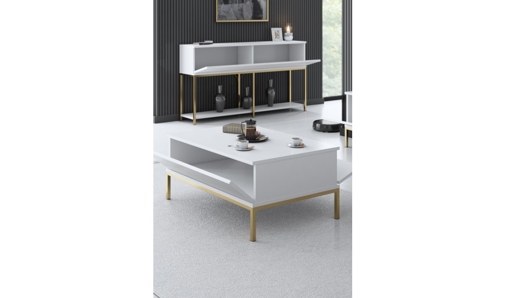 Masuta de cafea, Lord, AlbAur, 90 x 40 x 60 cm