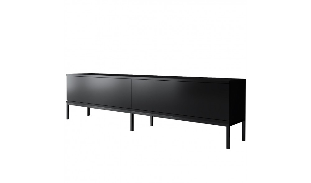 Suport TV, Lord, Negru, 180 x 47 x 30 cm