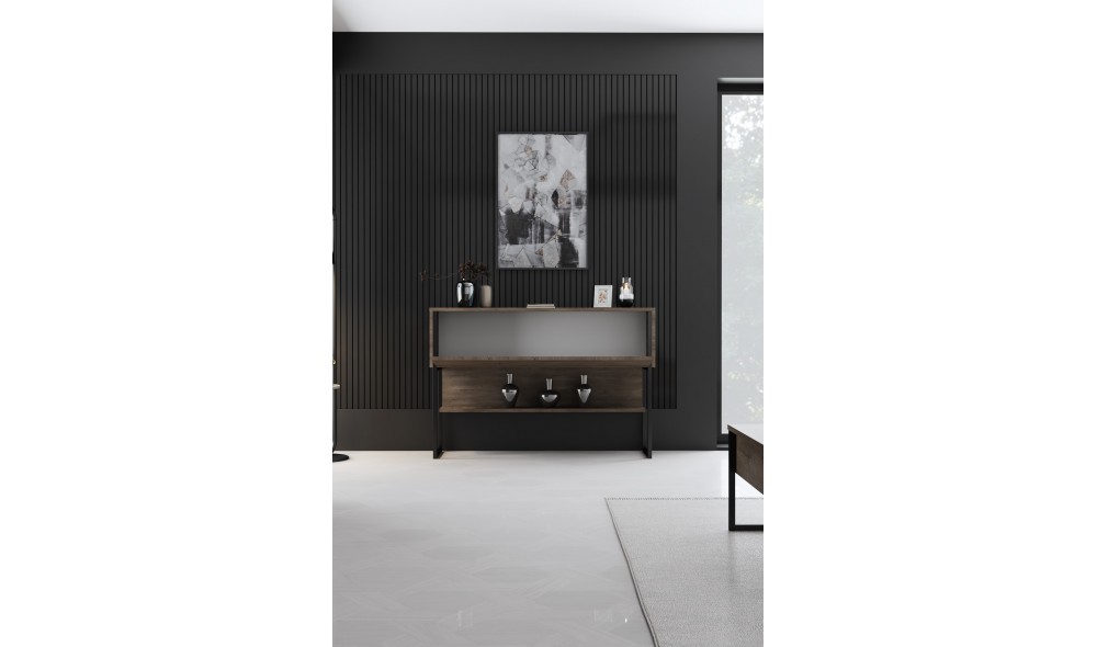 Comoda, Luxe, NegruNuc, 120 x 80 x 30 cm