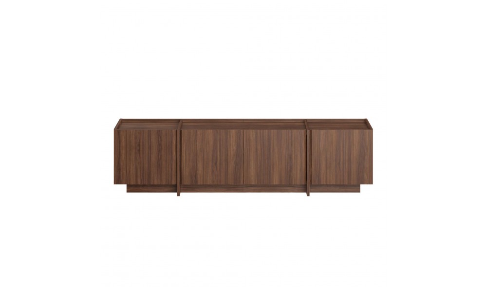 Comoda TV, Lowen - Milano Walnut, 180 x 46 x 35 cm