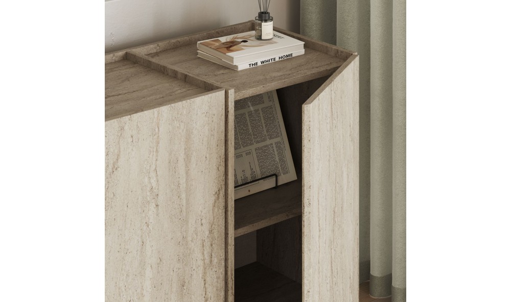 Consola, Dorma - Travertine, 180 x 80 x 45 cm