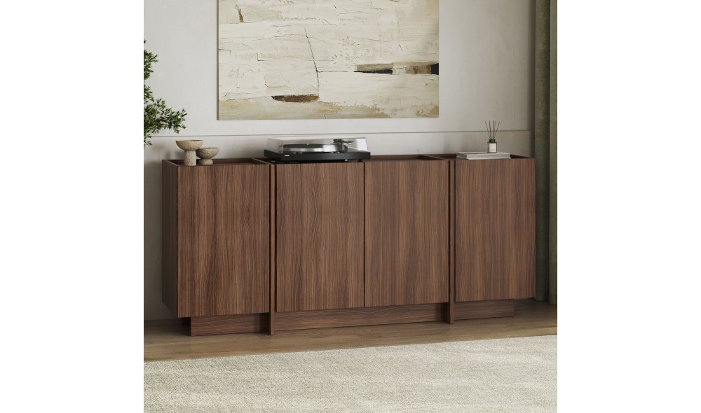 Consola, Dorma - Milano Walnut, 180 x 80 x 45 cm