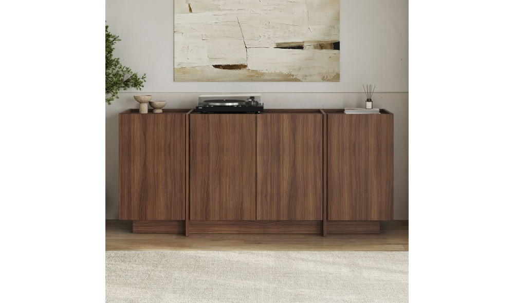 Consola, Dorma - Milano Walnut, 180 x 80 x 45 cm