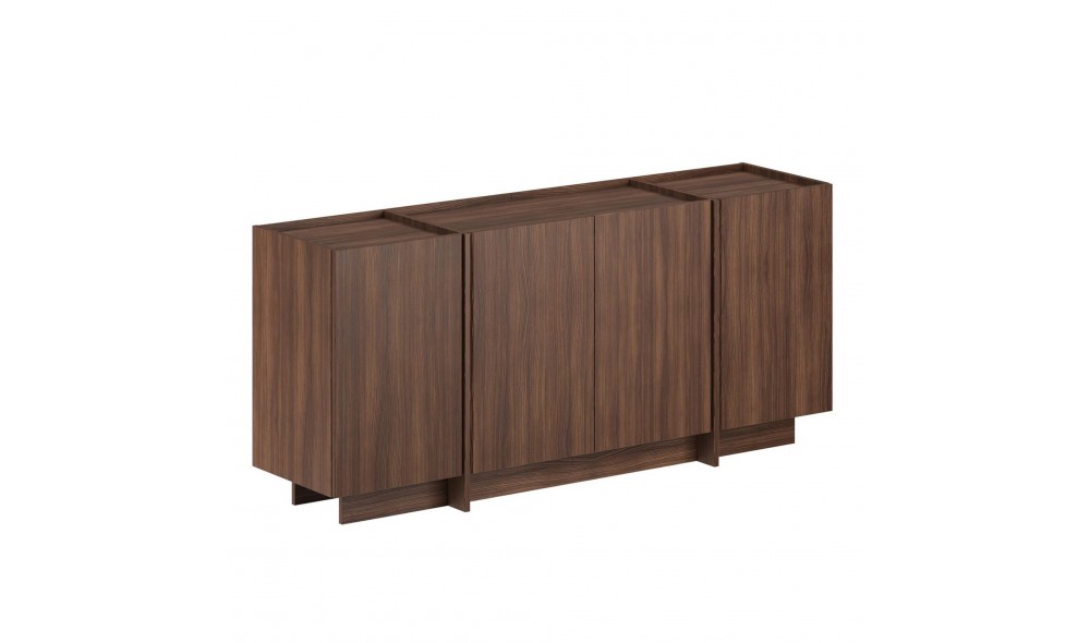 Consola, Dorma - Milano Walnut, 180 x 80 x 45 cm