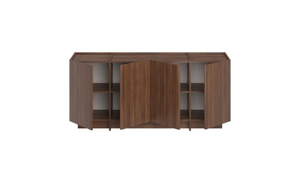 Consola, Dorma - Milano Walnut, 180 x 80 x 45 cm