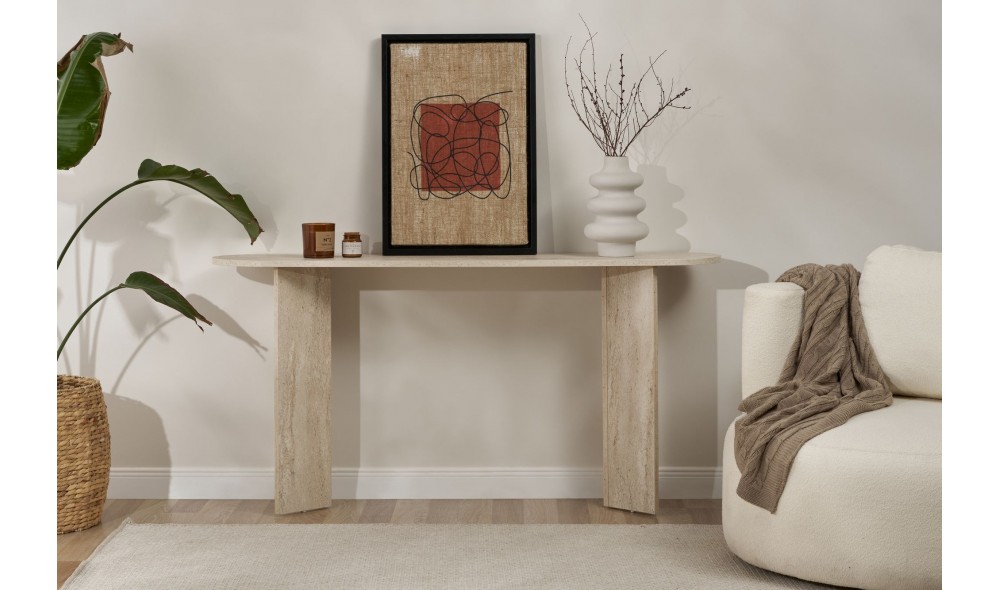 Bufet, Sira - Travertine, 150 x 75 x 35 cm