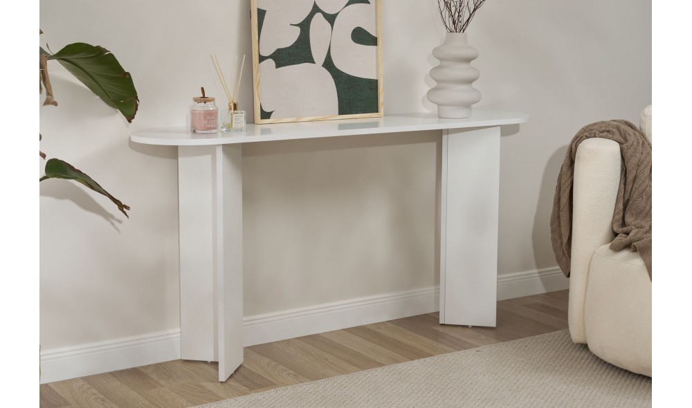 Bufet, Sira - White, 150 x 75 x 35 cm