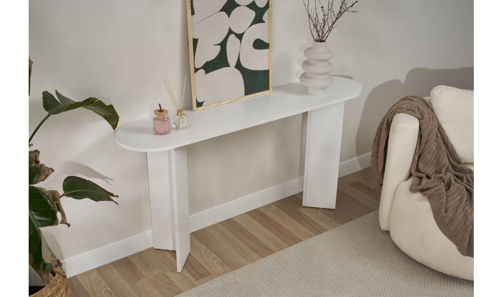 Bufet, Sira - White, 150 x 75 x 35 cm