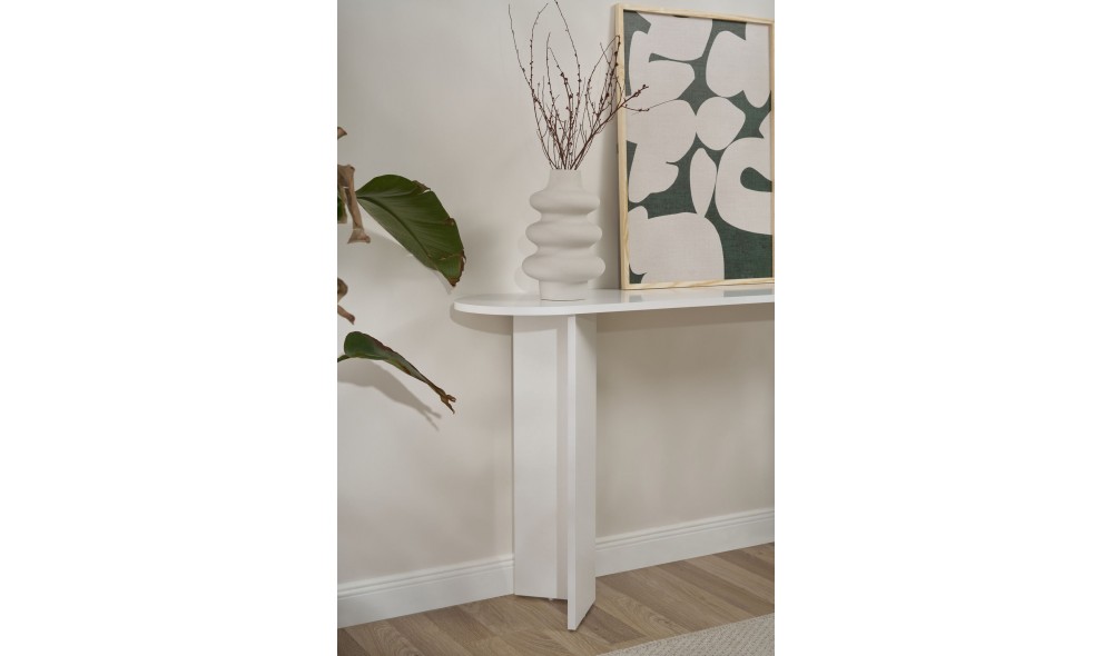 Bufet, Sira - White, 150 x 75 x 35 cm