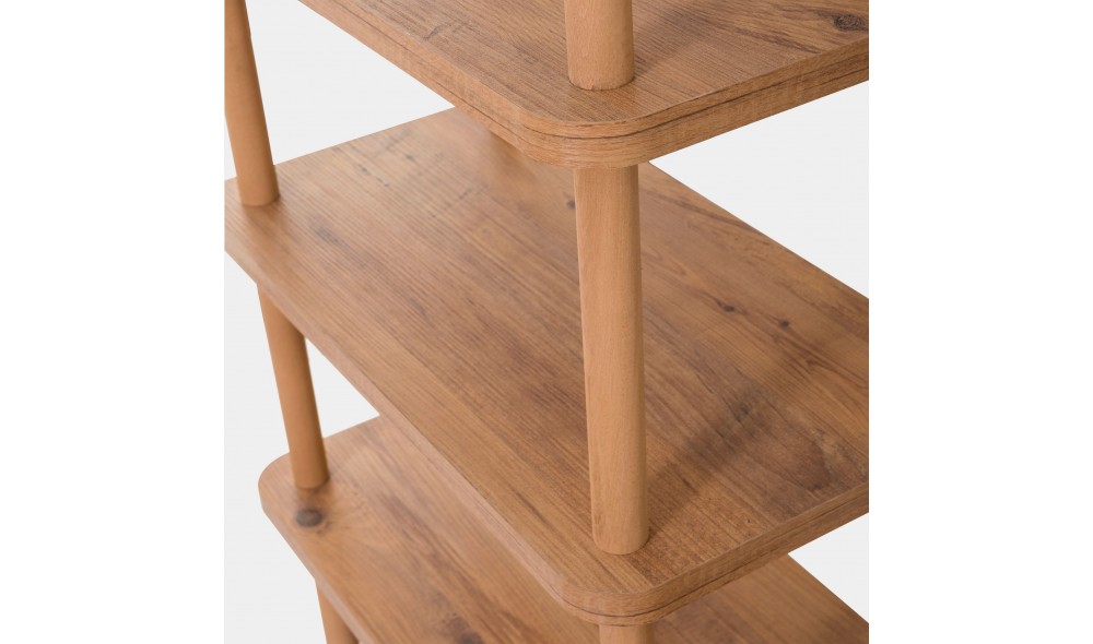 Raft pentru carti, Gala, Pinul Atlantic, 80 x 169 x 28 cm