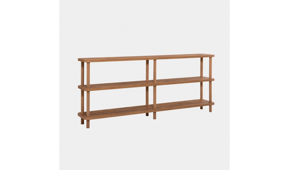 Raft pentru carti, Zen, Pinul Atlantic, 180 x 75 x 35 cm