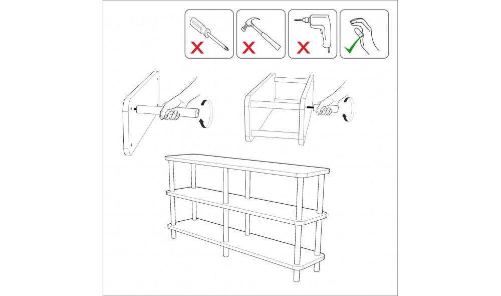 Raft pentru carti, Zen, Pinul Atlantic, 180 x 75 x 35 cm