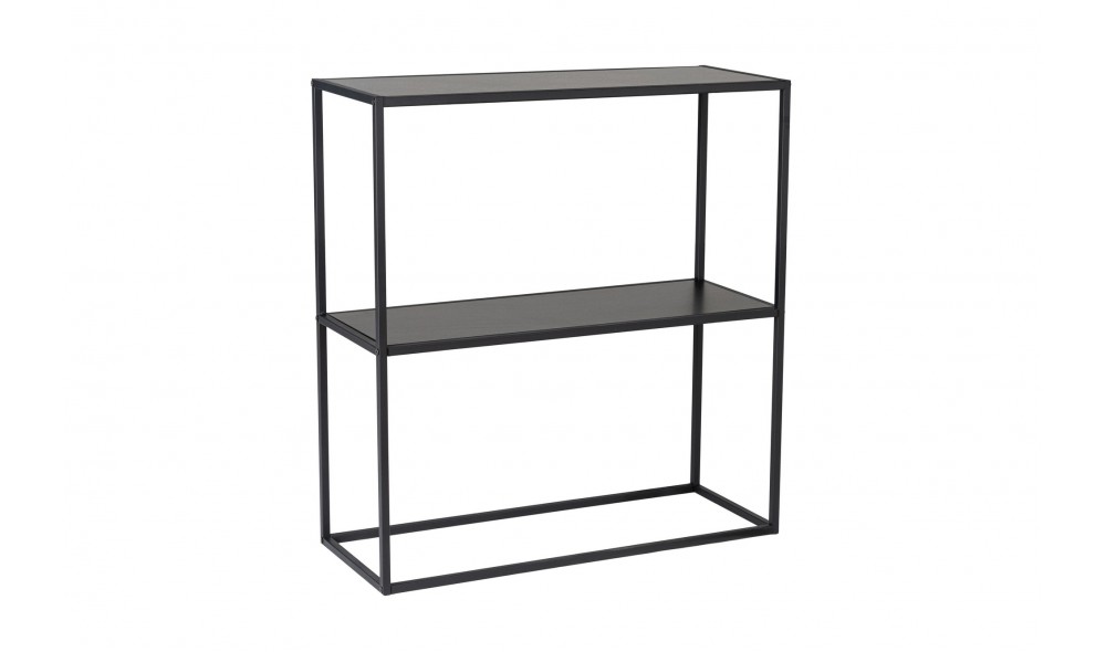 Consola, Andas, Negru, 80 x 85 x 30 cm