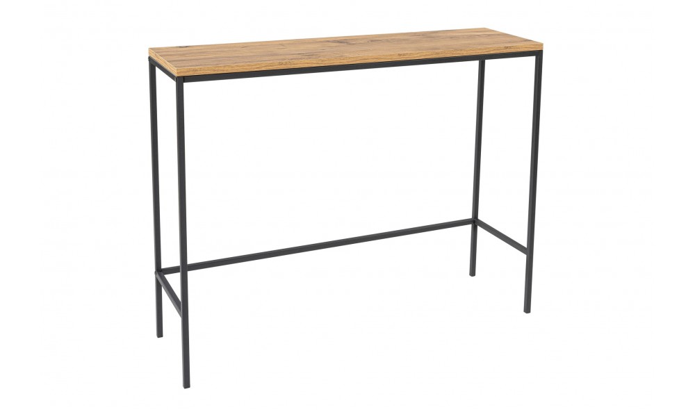 Consola, Canvas, Negru, 100 x 80 x 30 cm