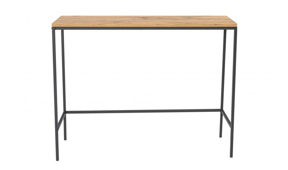 Consola, Canvas, Negru, 100 x 80 x 30 cm