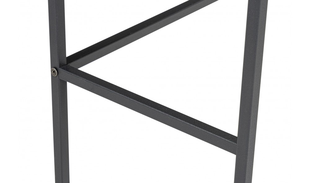 Consola, Canvas, Negru, 100 x 80 x 30 cm