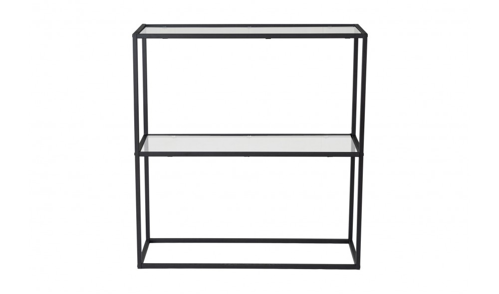 Consola, Berra, Negru, 80 x 85 x 30 cm