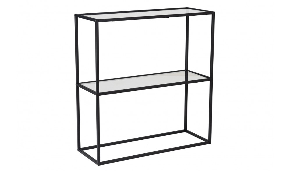 Consola, Berra, Negru, 80 x 85 x 30 cm