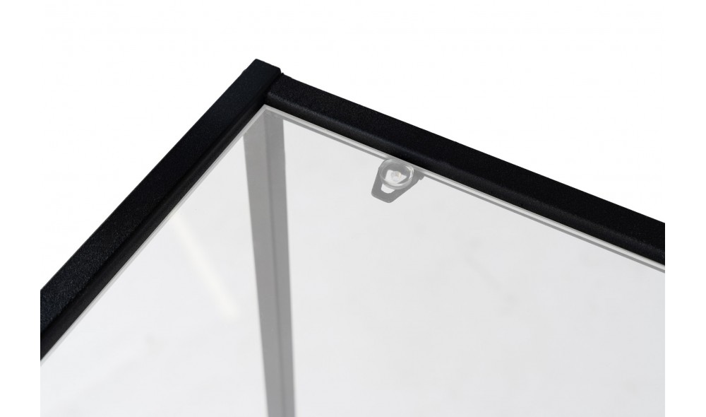 Consola, Berra, Negru, 80 x 85 x 30 cm