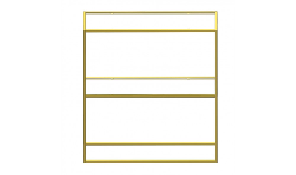 Consola, Berra, Aur, 80 x 85 x 30 cm