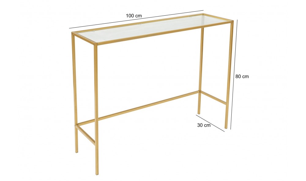 Consola, Canvas, Aur, 100 x 80 x 30 cm
