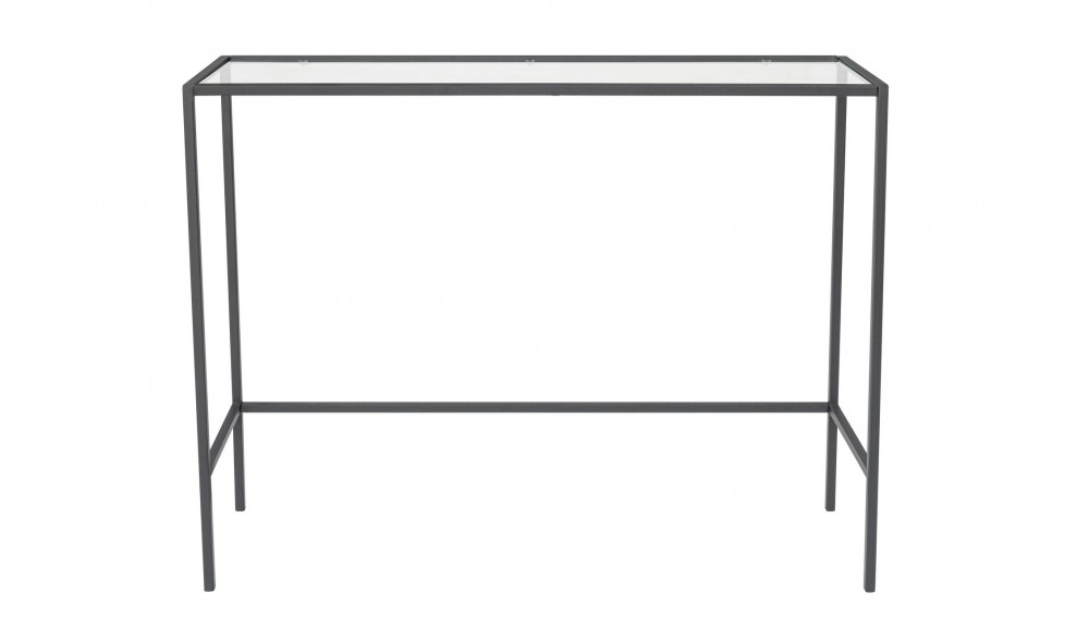 Consola, Canvas, Negru, 100 x 80 x 30 cm