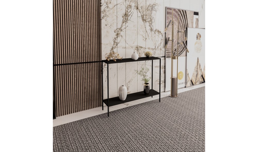 Consola, Kuba, Negru, 83 x 78 x 21 cm