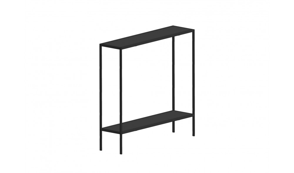 Consola, Kuba, Negru, 83 x 78 x 21 cm
