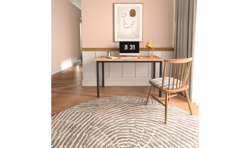 Birou de studiu, Viva, StejarNegru, 140 x 78 x 55 cm