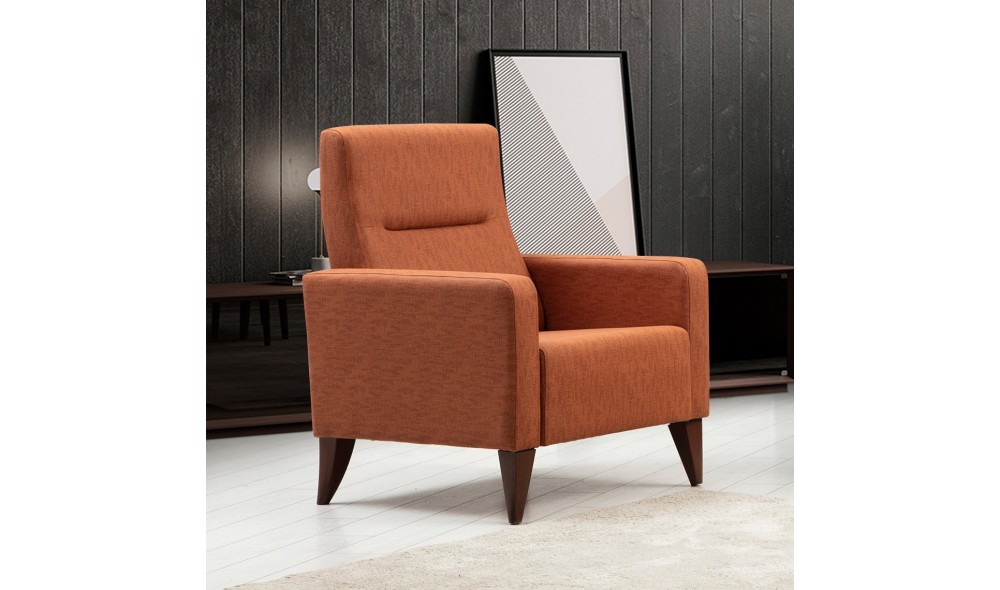 Set canapea, Polya L - Tigle Red, 216 x 86 x 130 cm