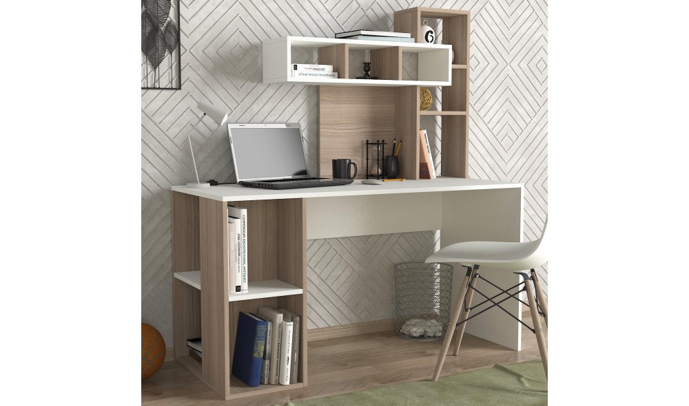 Birou de studiu, Coral, AlbCordoba, 140 x 154 x 60 cm