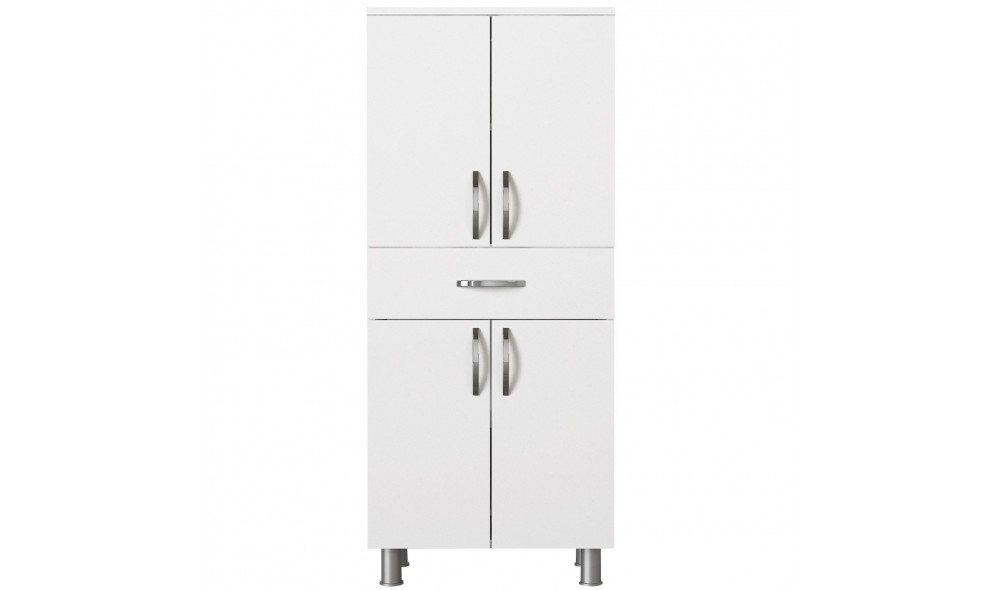 Dulap de baie, Arizona 4 Door, Alb, 59 x 140 x 32 cm