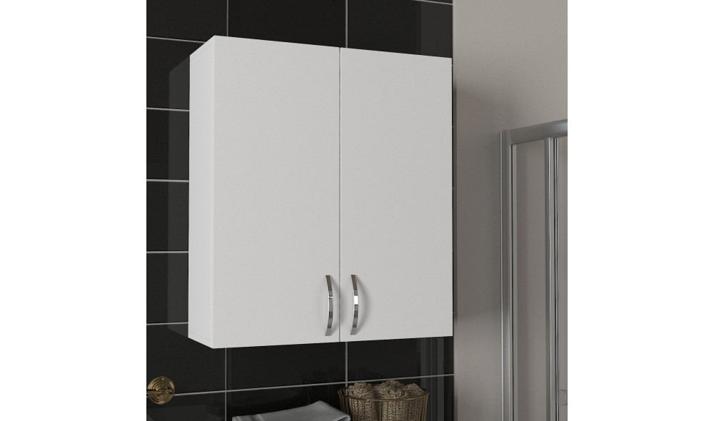 Dulap de baie, Benito Top, Alb, 70 x 80 x 27 cm