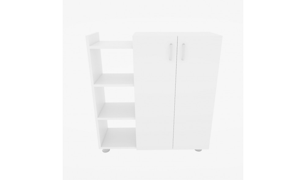 Pantofar, Asus, Alb, 90 x 95 x 30 cm