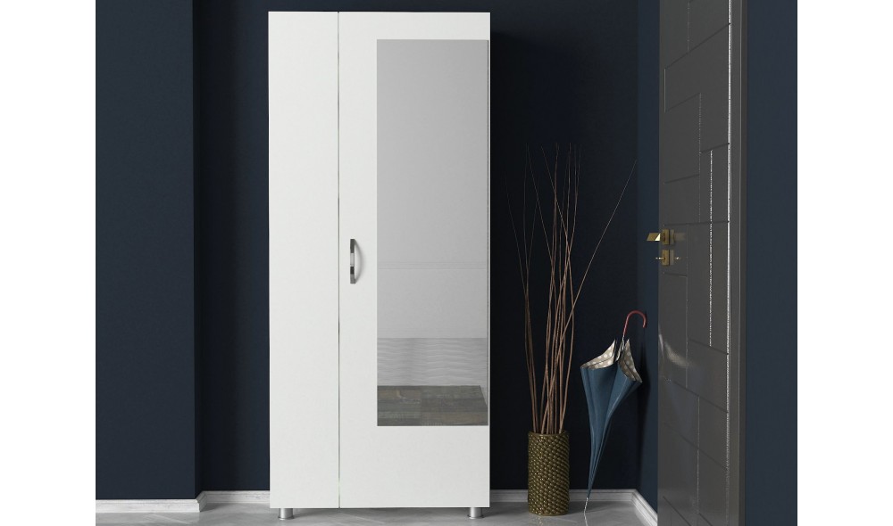 Antreu, Meyra, Alb, 80 x 185 x 29 cm