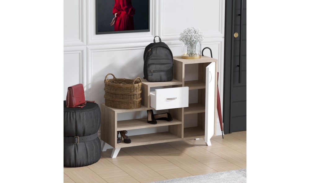 Pantofar, Retro, Pinul AtlanticAlb, 90 x 77 x 33 cm