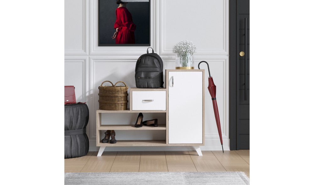 Pantofar, Retro, Pinul AtlanticAlb, 90 x 77 x 33 cm