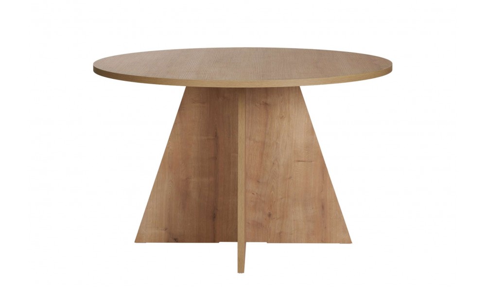 Masa de sufragerie, Virella - Sapphire Oak, 120 x 75 x 120 cm