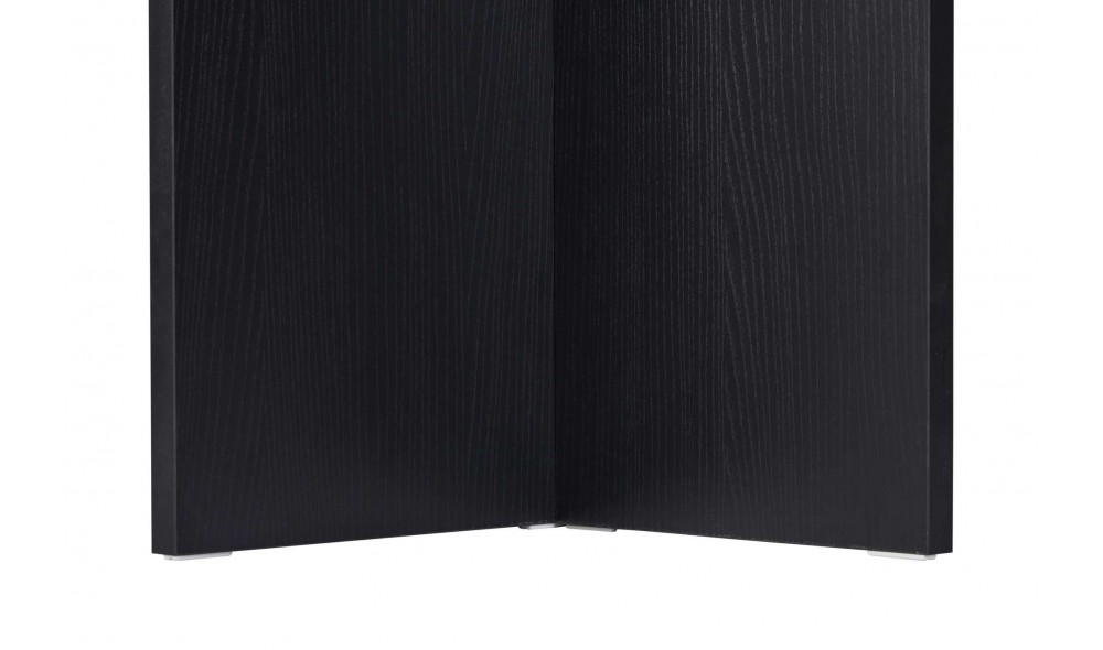Masa de sufragerie, Sabella - Wood Black, 200 x 75 x 90 cm